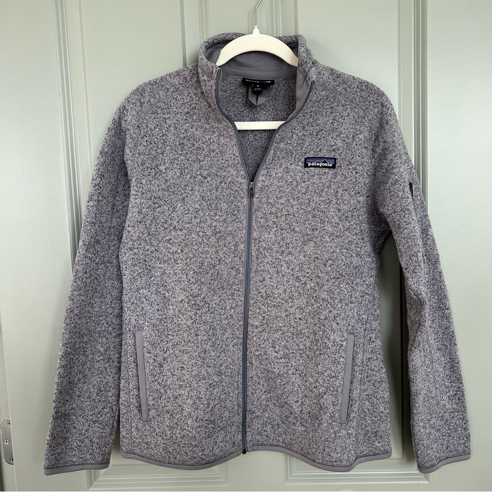 Patagonia Women's Heathered Gray Teddy Jacket